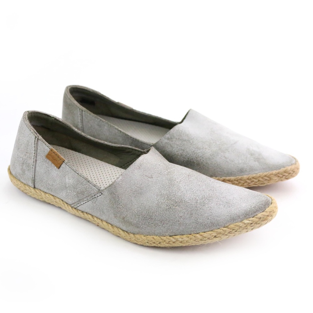Sanuk Katalina Luxe Leather Espadrille Flats NEW!